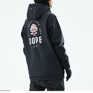 Dope Yeti W 2021 Snowboard Jacket Rose Black